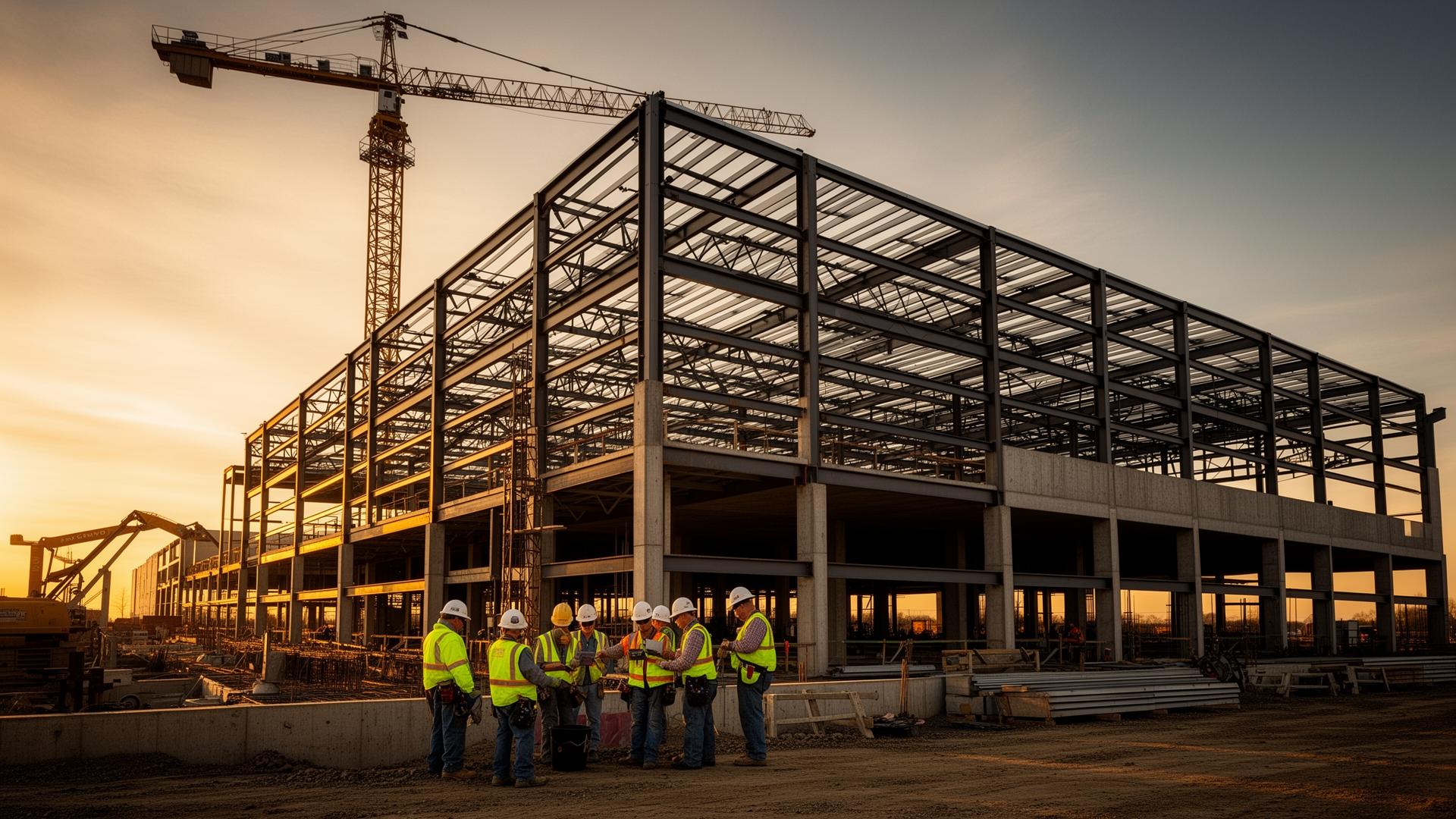 W.R. Dunkin & Son Indiana commercial construction project